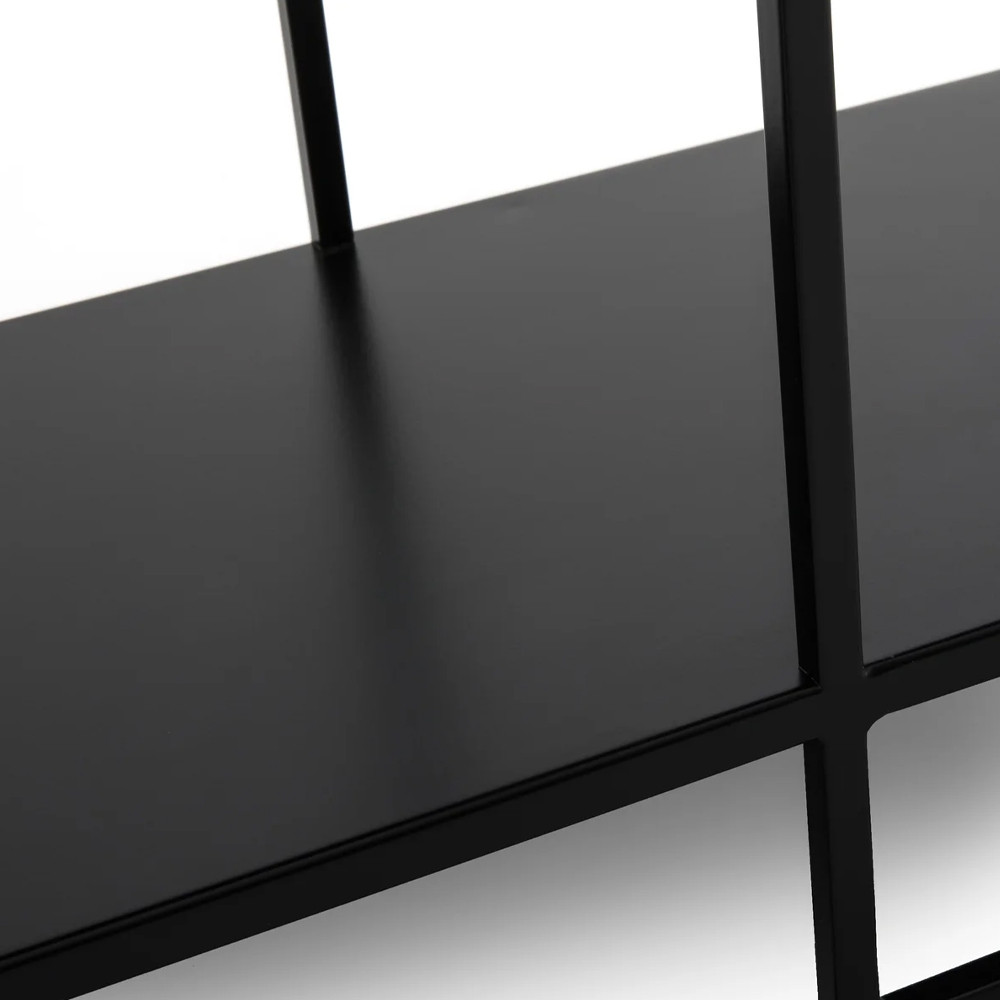 Ступенчатый стеллаж Menzie Steps Metal Rack Black