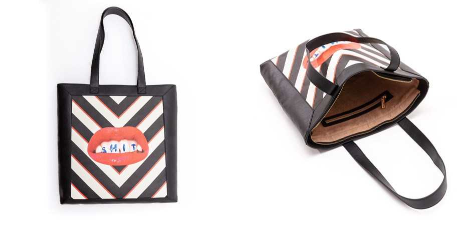 Сумка Seletti Regimental Shit