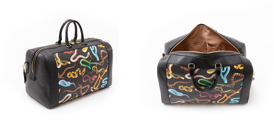 Сумка-дафл Seletti Snakes