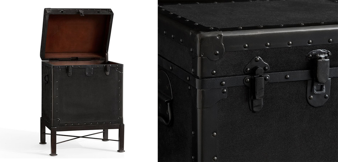 Сундук Vintage Chests small black