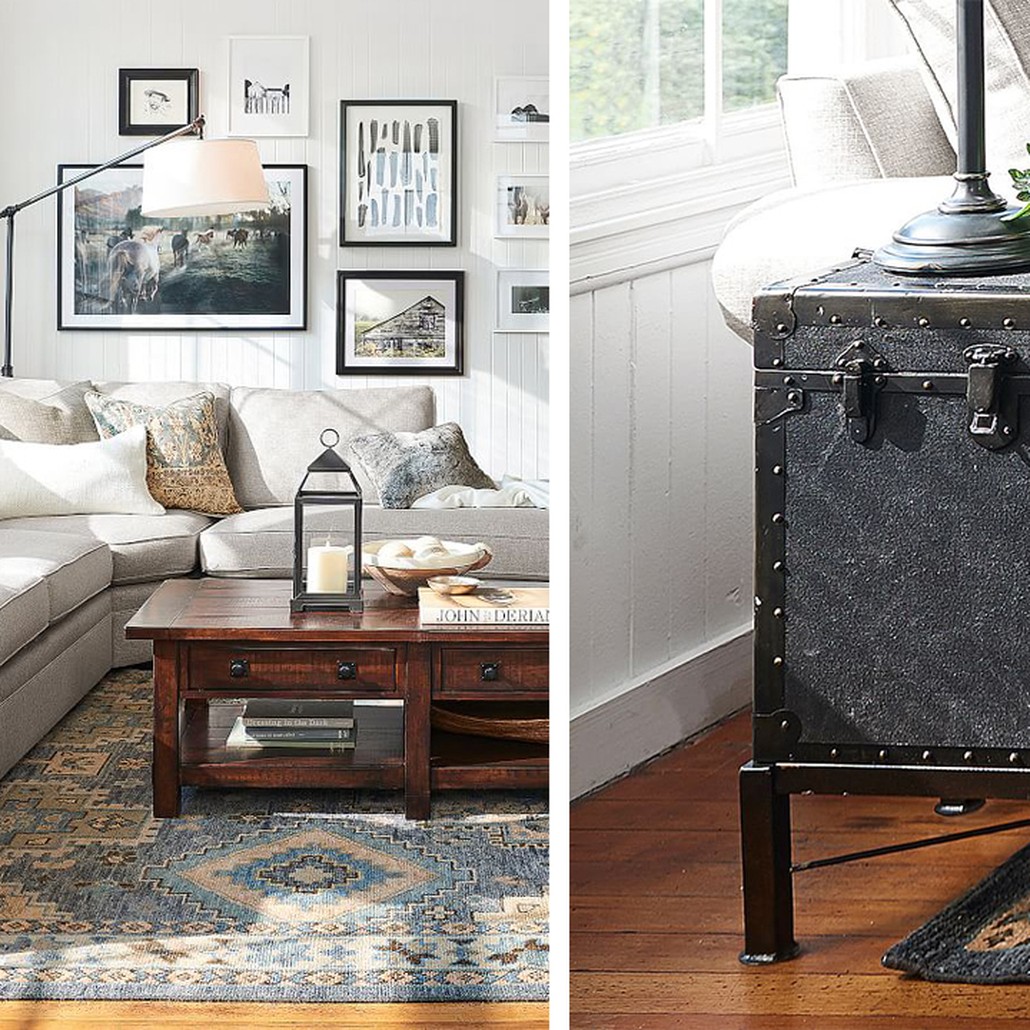 Сундук Vintage Chests small black