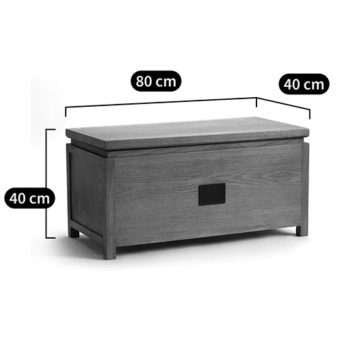 Сундук из массива дуба Gao Wooden Chest