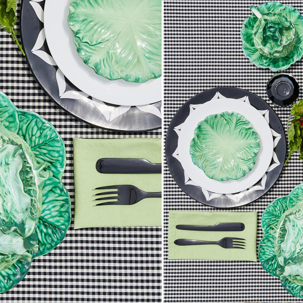Супница SOUP BOWL CABBAGE W/PLATE D25