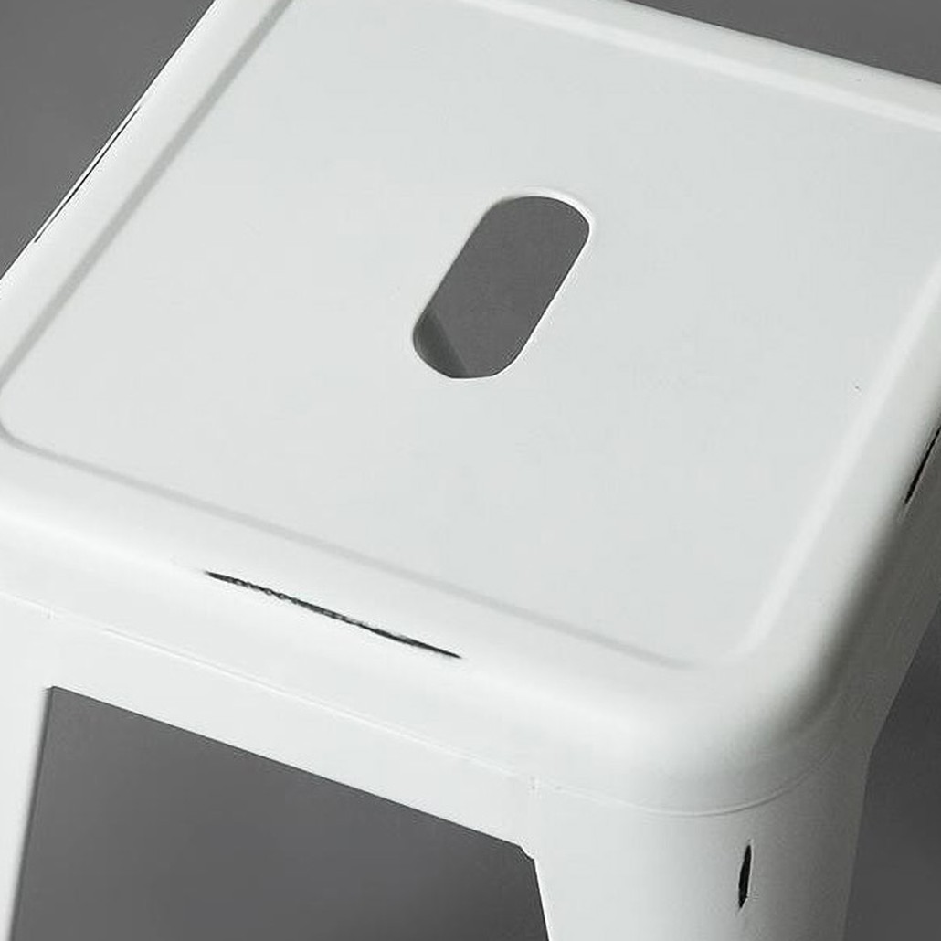 Табурет Tolix white metal