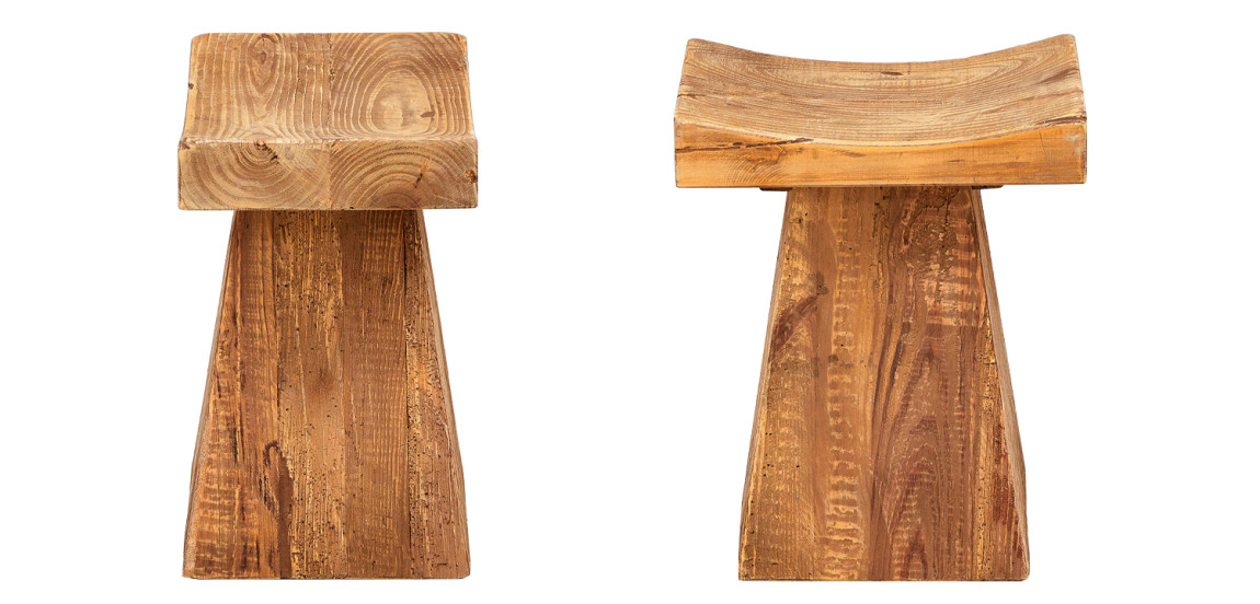 Табурет из массива сосны Sama Wood Tabouret