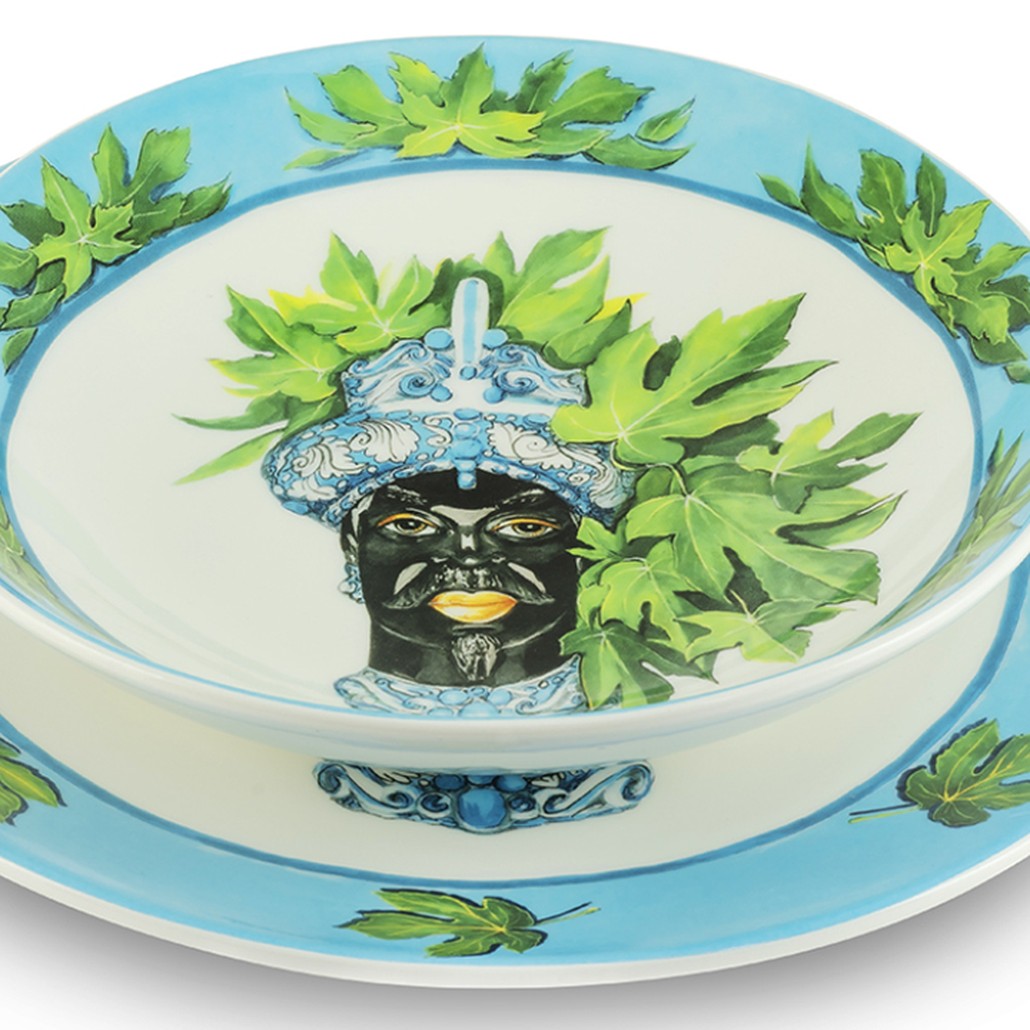 Тарелка Abhika SOUP PLATE MORO HEAD D22,5