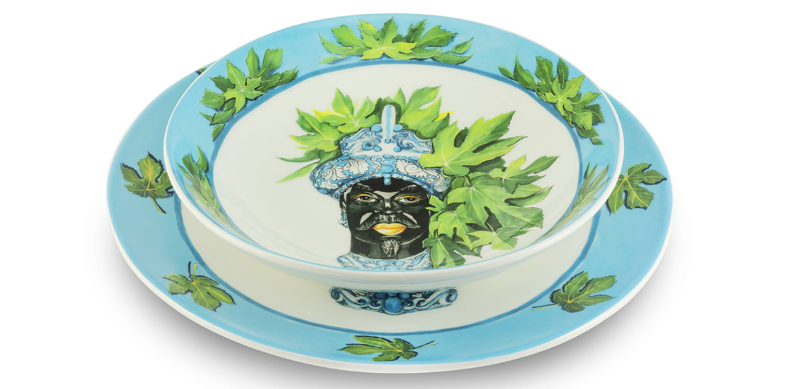 Тарелка Abhika SOUP PLATE MORO HEAD D22,5