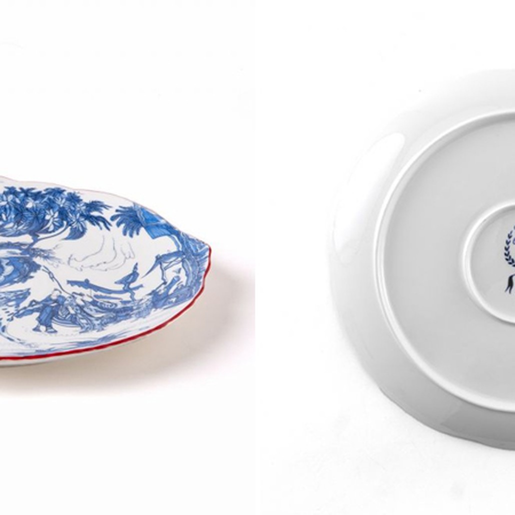 Тарелка Seletti Blue Chinoiserie