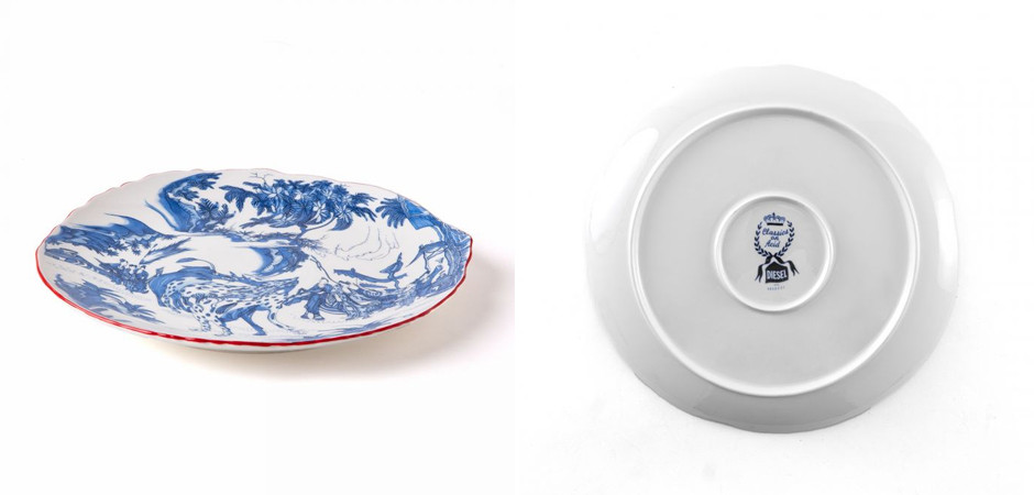 Тарелка Seletti Blue Chinoiserie
