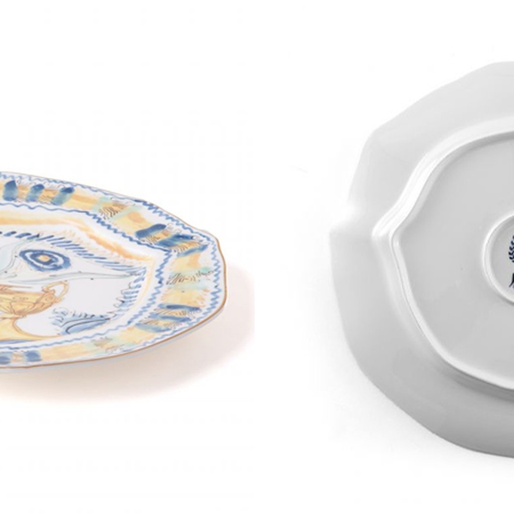 Тарелка Seletti Spanish Yellow