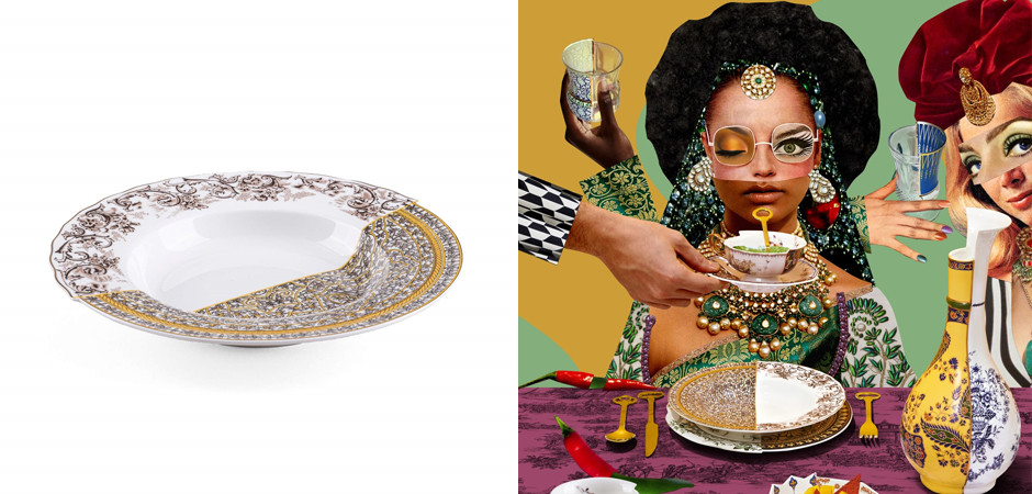 Тарелка глубокая Seletti Agroha