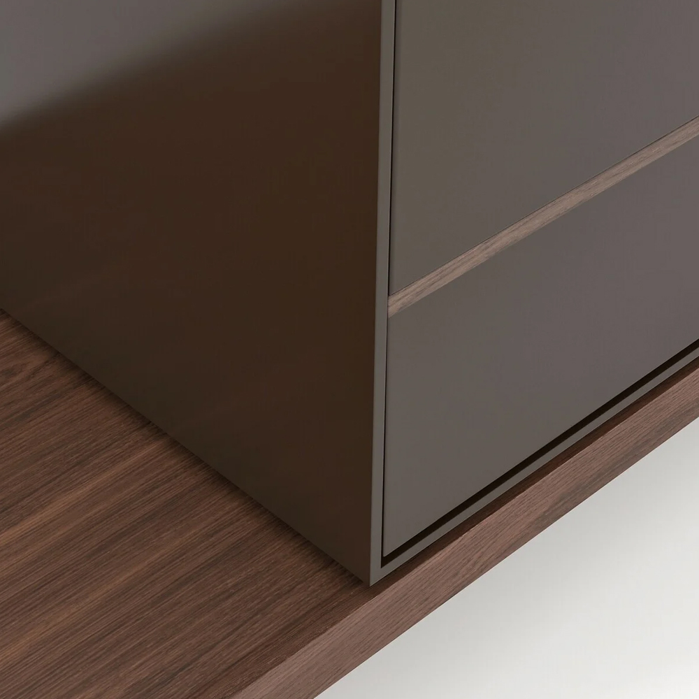 ТВ-тумба из орехового дерева Marco Wooden TV Stand