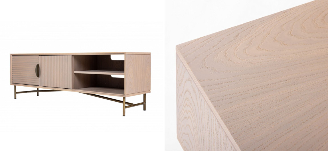 ТВ-тумба Antique Order Бежевый Шпон Дуба