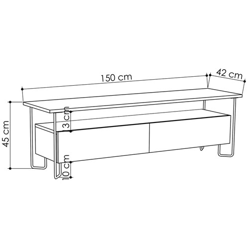 ТВ-тумба Lee Beige TV Stand