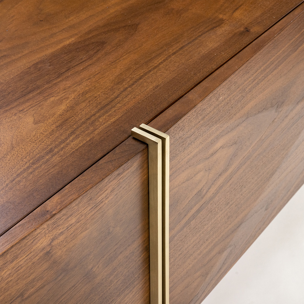 ТВ-тумба в цвете американский орех Introduce