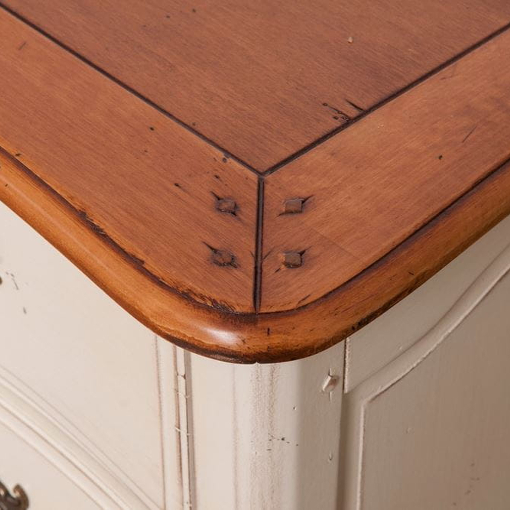 ТВ-тумба из массива дерева в стиле прованс Montmartre Provence TV Stand