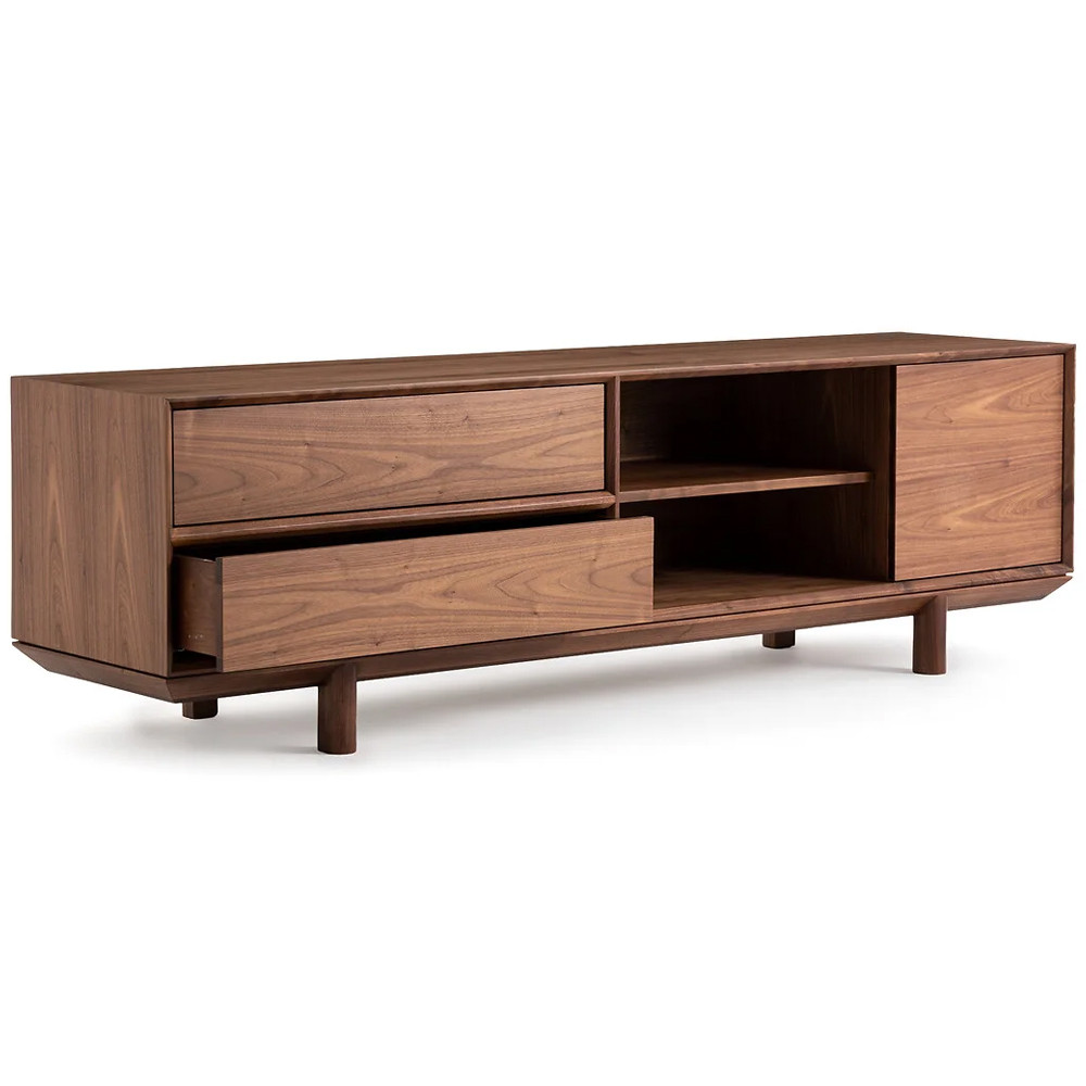 ТВ-тумба из массива ореха Robinett Wooden TV Stand