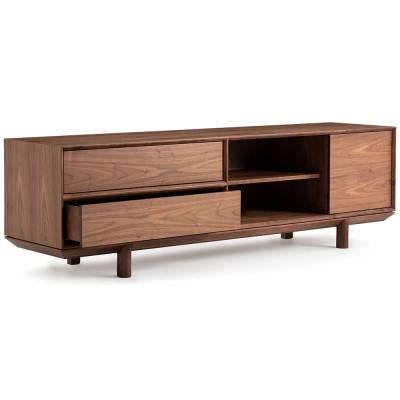 ТВ-тумба из массива ореха Robinett Wooden TV Stand