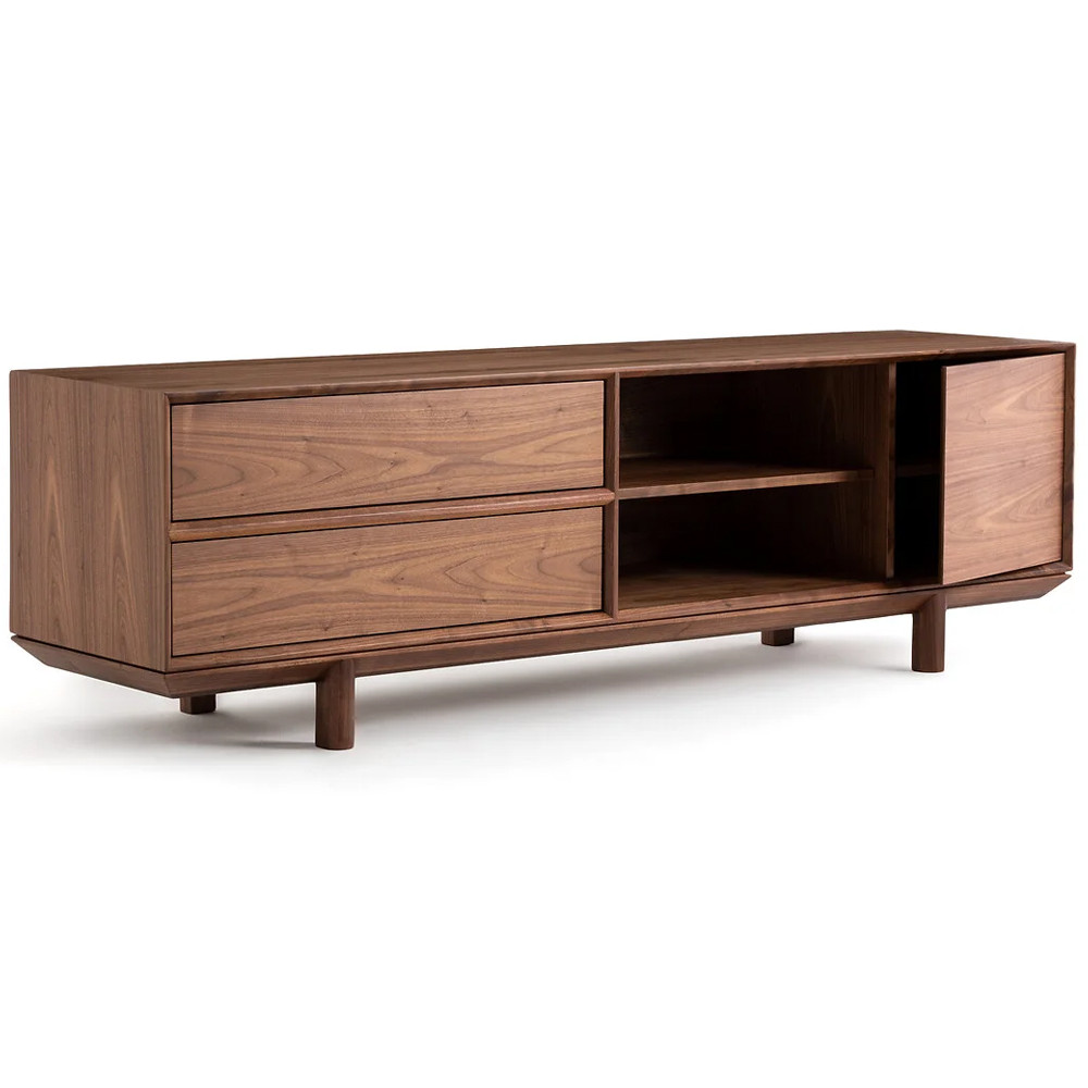 ТВ-тумба из массива ореха Robinett Wooden TV Stand