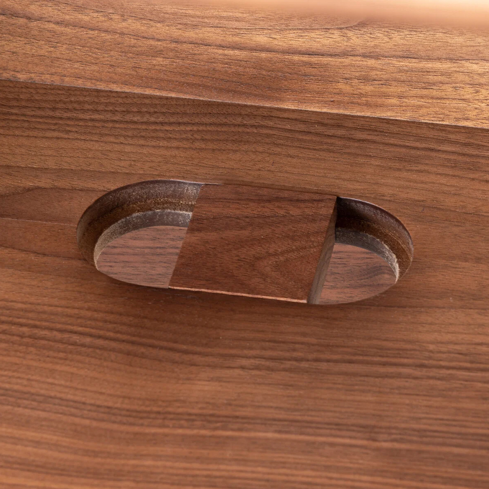 ТВ-тумба из массива ореха Robinett Wooden TV Stand