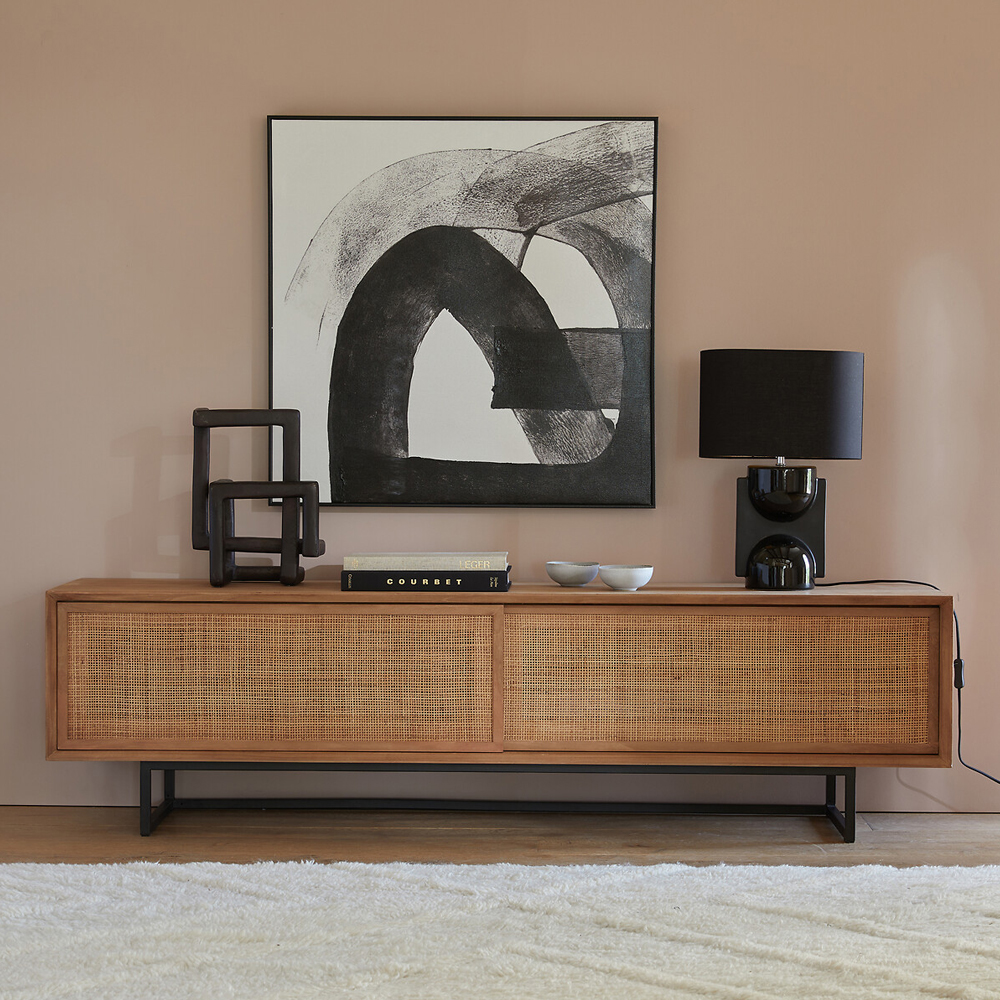 ТВ-тумба из массива тика Busto TV Stand