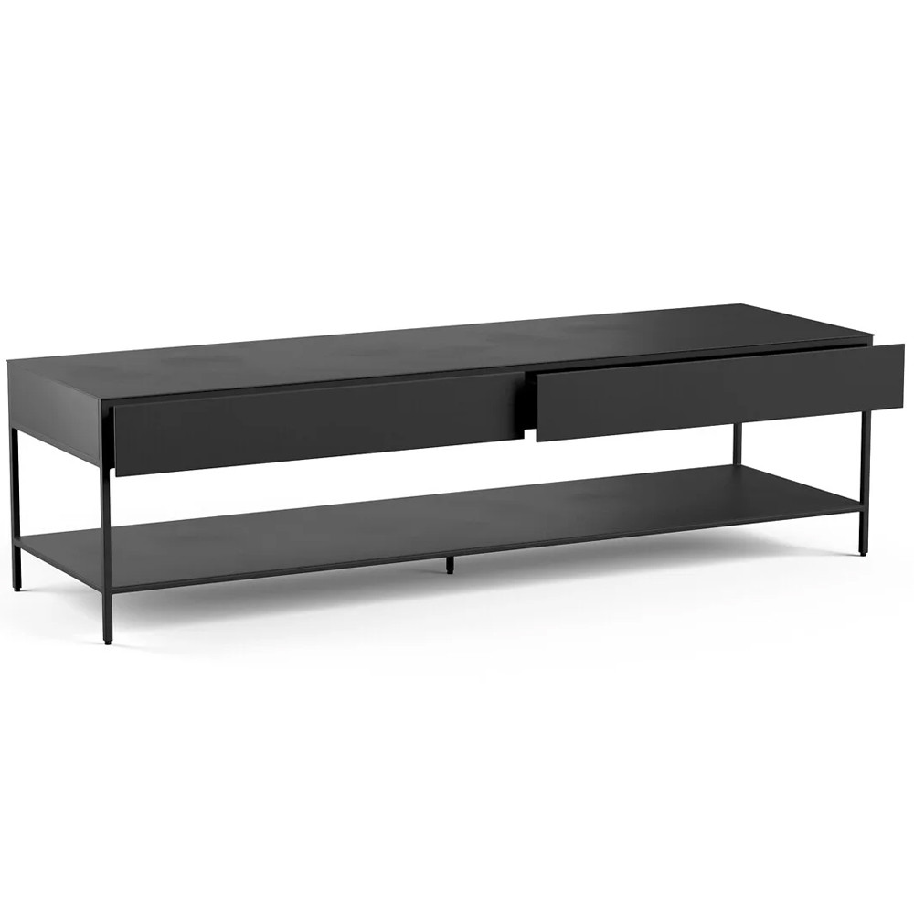 ТВ-тумба из металла с 2-мя ящиками Kelsey Metal TV Stand