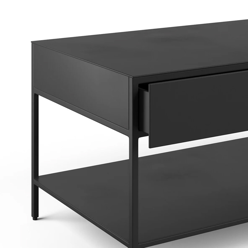 ТВ-тумба из металла с 2-мя ящиками Kelsey Metal TV Stand