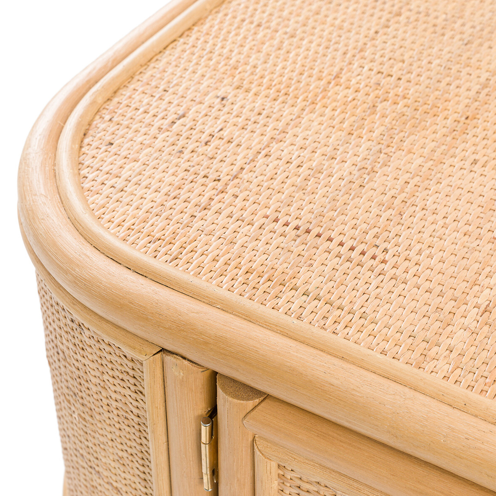 ТВ-тумба из плетеного ротанга Simone Rattan TV Stand