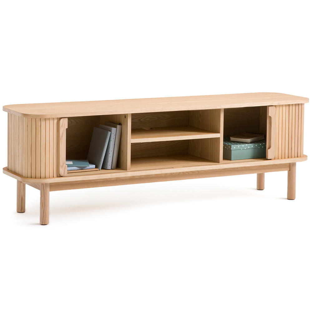 ТВ-тумба с двумя раздвижными дверцами Toinette Light TV Stand