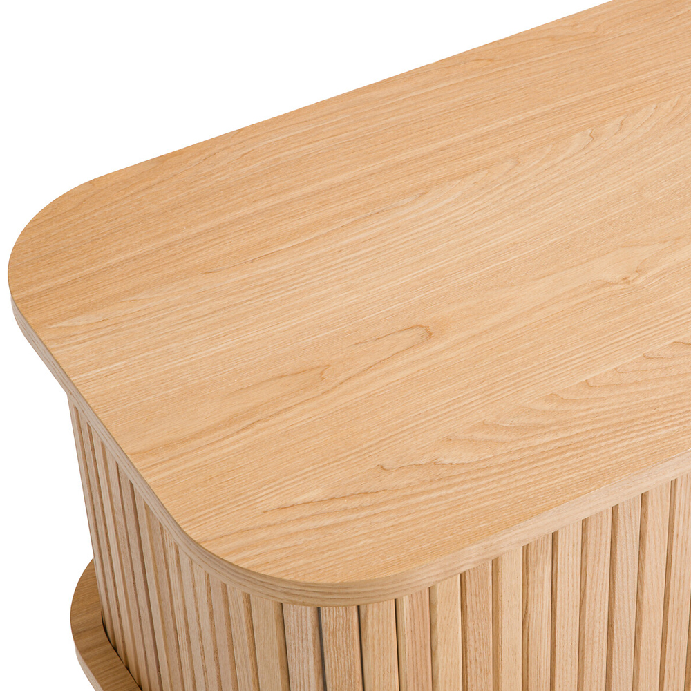 ТВ-тумба с двумя раздвижными дверцами Toinette Light TV Stand