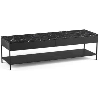 ТВ-тумба с мраморной столешницей Vayo Marble TV Stand