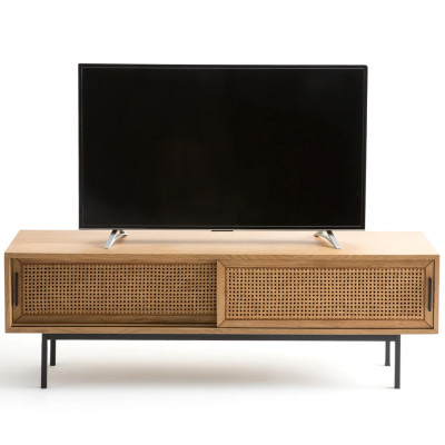 ТВ-тумба с плетеным декором Tate Wicker TV Stand