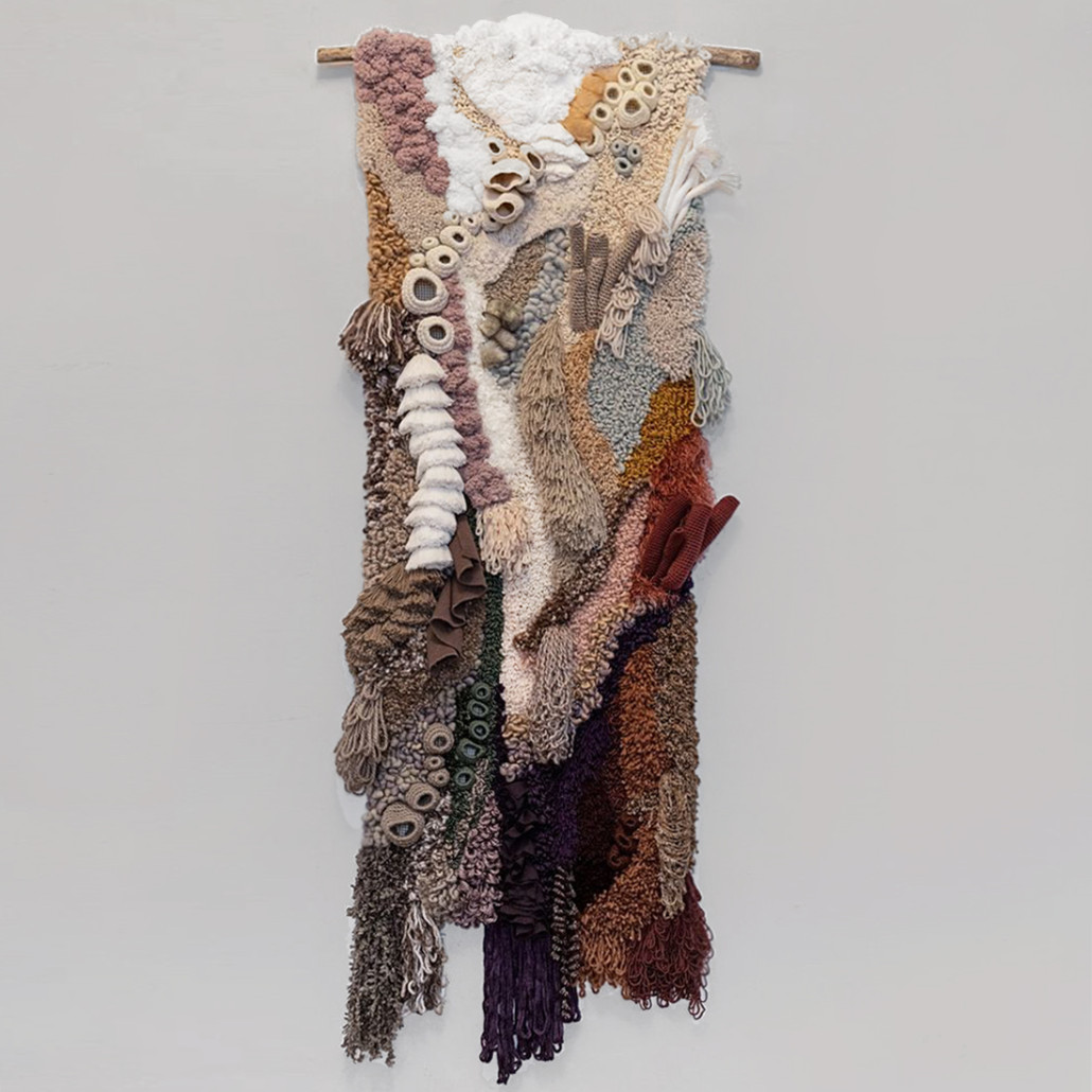 Тканый вручную абстрактный гобелен Коралловый риф Coral reef