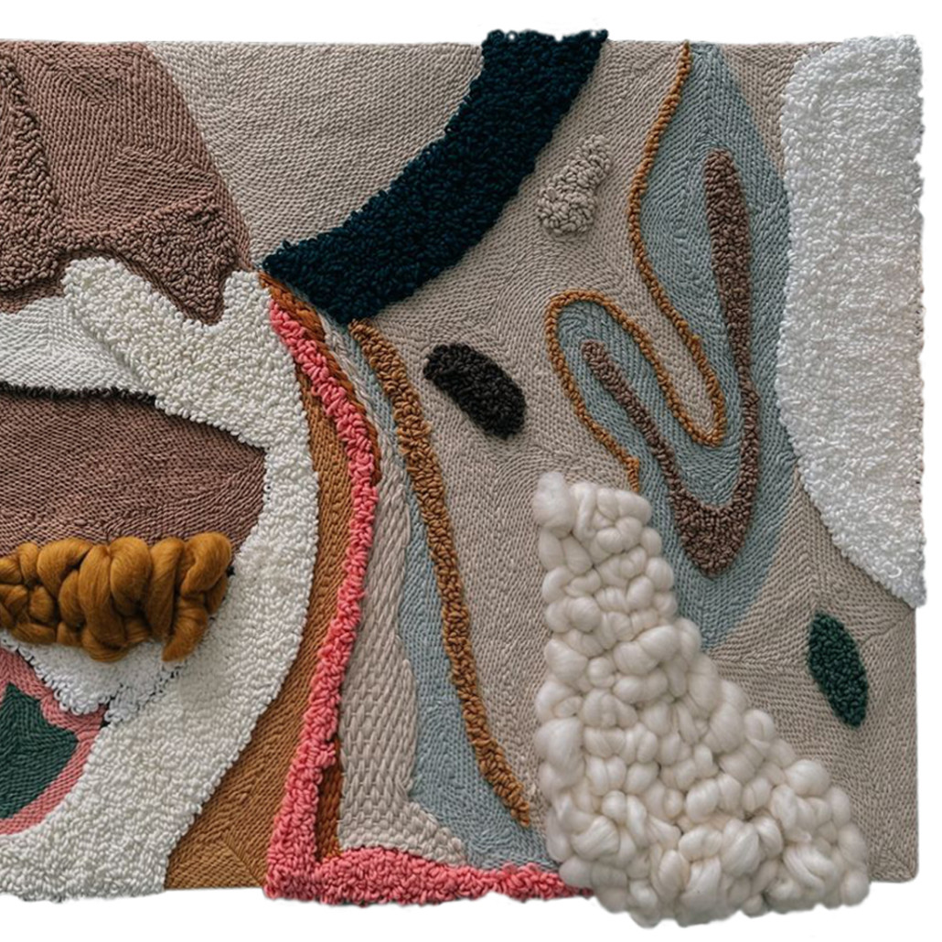 Тканый вручную текстильный гобелен Orchid