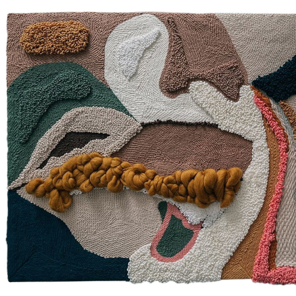 Тканый вручную текстильный гобелен Orchid