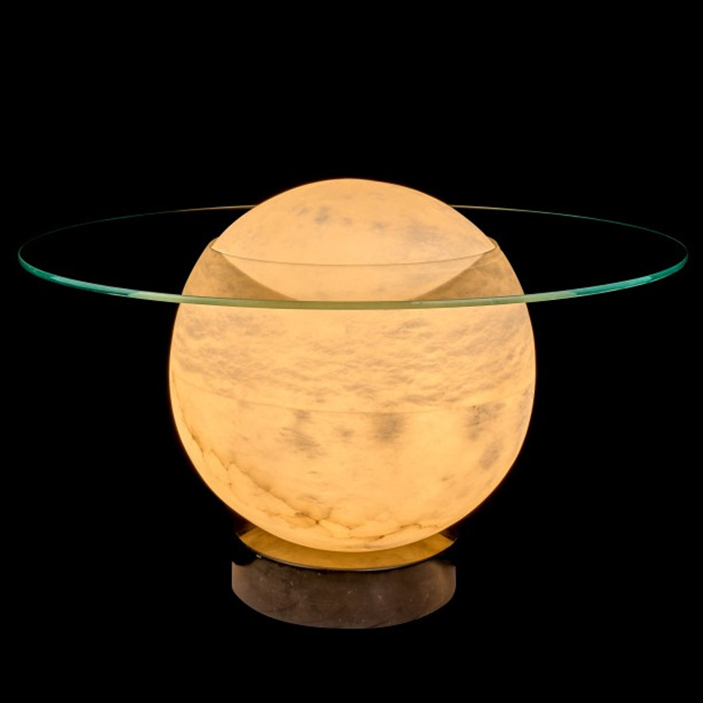 Торшер - журнальный стол Cryptocrystalline Stone