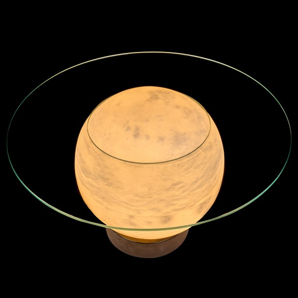 Торшер - журнальный стол Cryptocrystalline Stone