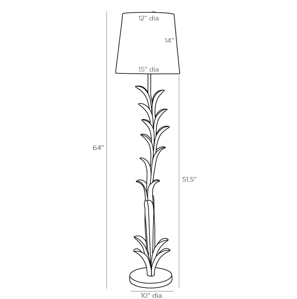 Торшер Arteriors ABBOTT FLOOR LAMP