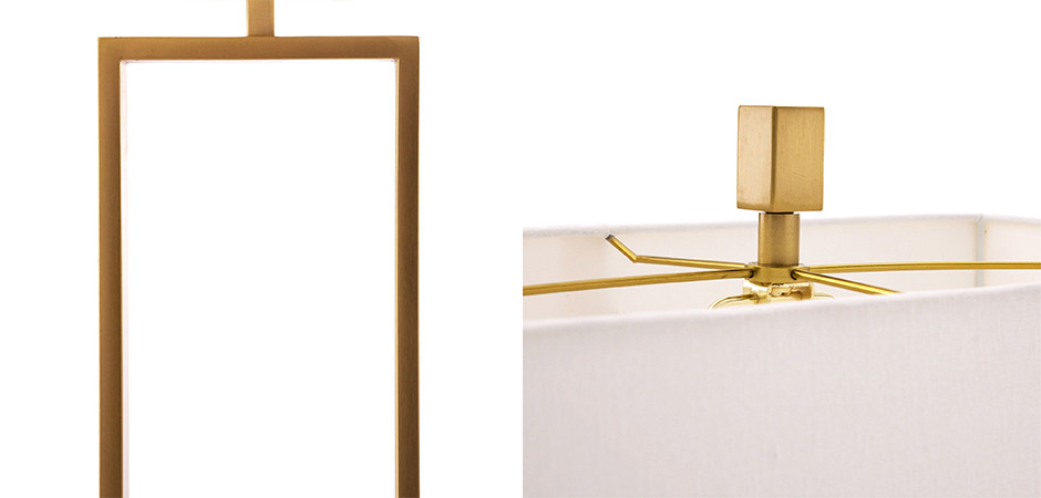 Торшер Arteriors MARKHAM FLOOR LAMP Brass