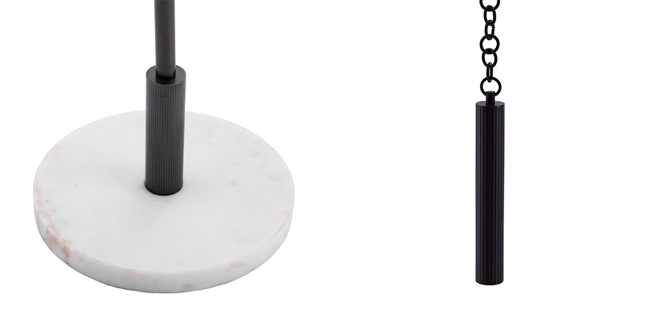 Торшер Arteriors NEWARK FLOOR LAMP Black