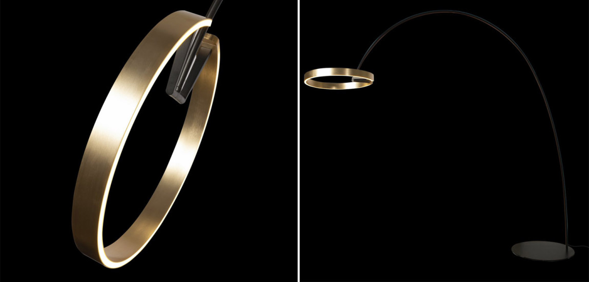 Торшер Beasley Ring