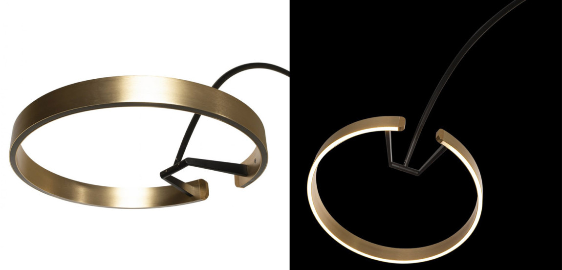 Торшер Beasley Ring
