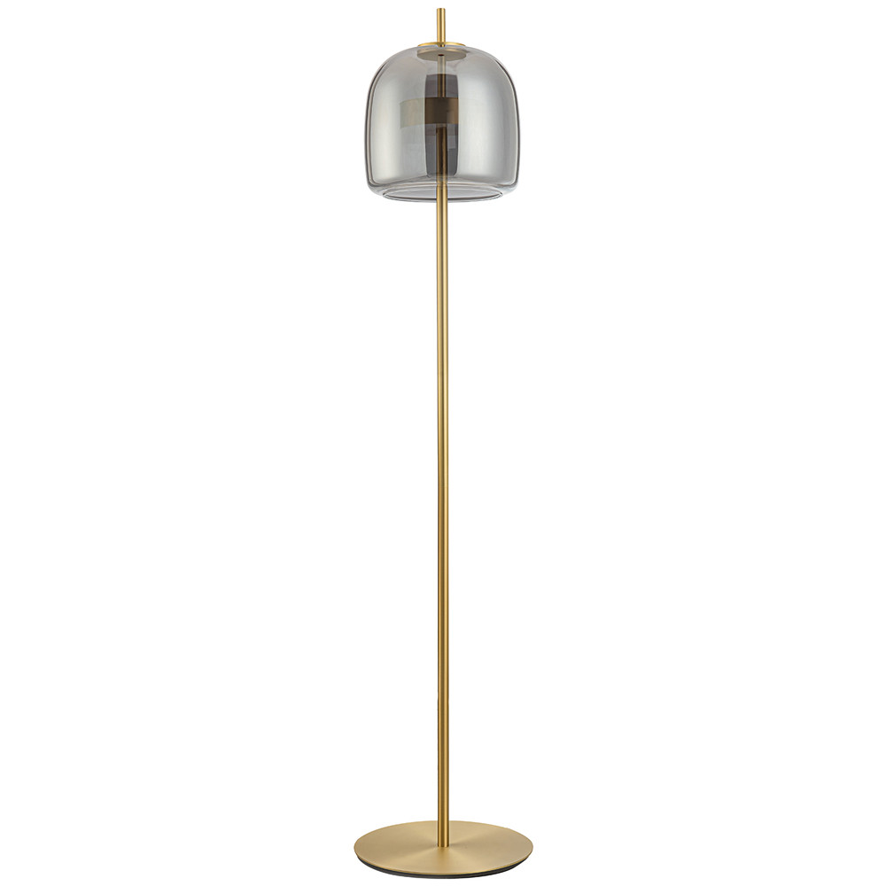 Торшер Blanton Smoky Brass Floor Lamp
