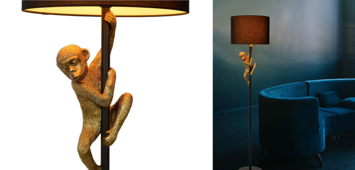 Торшер Climbing Monkey floor lamp