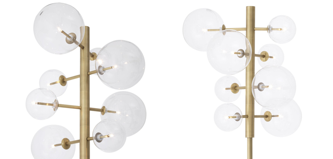 Торшер Eichholtz Floor Lamp Argento