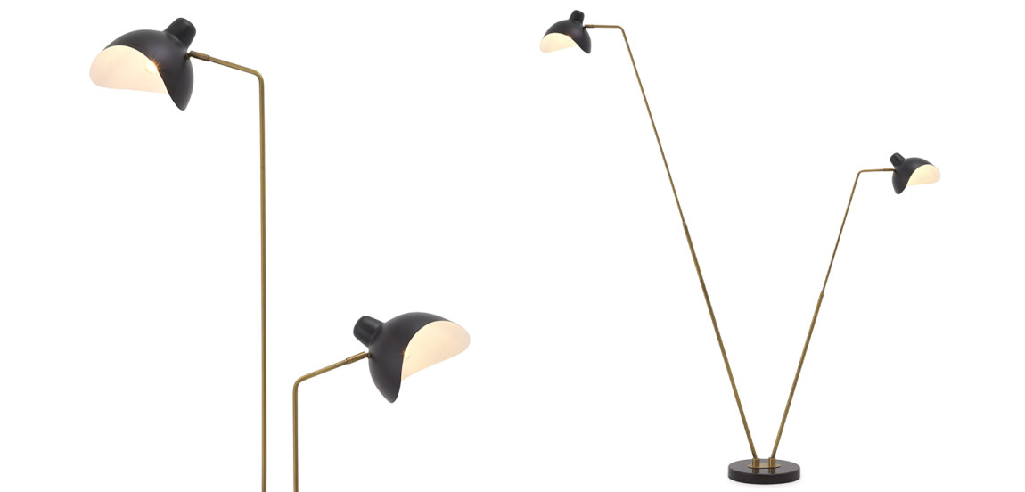 Торшер Eichholtz Floor Lamp Asta Double