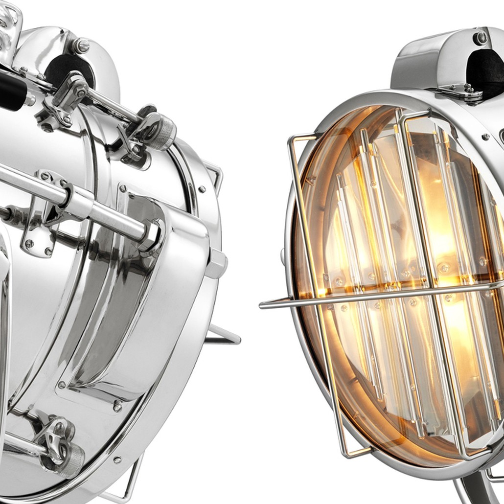 Торшер Eichholtz Floor Lamp Atlantic nickel