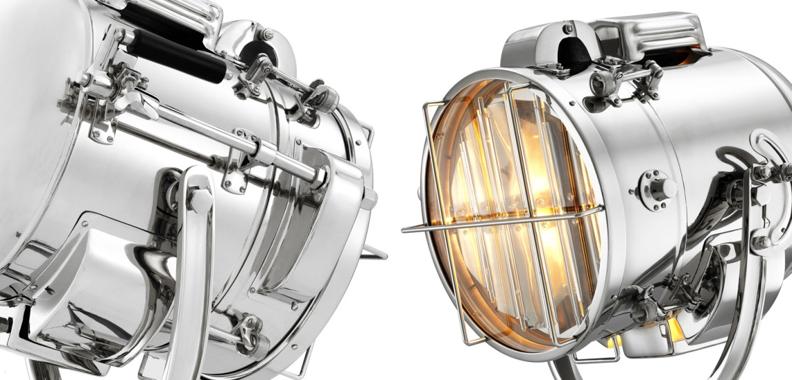 Торшер Eichholtz Floor Lamp Atlantic nickel