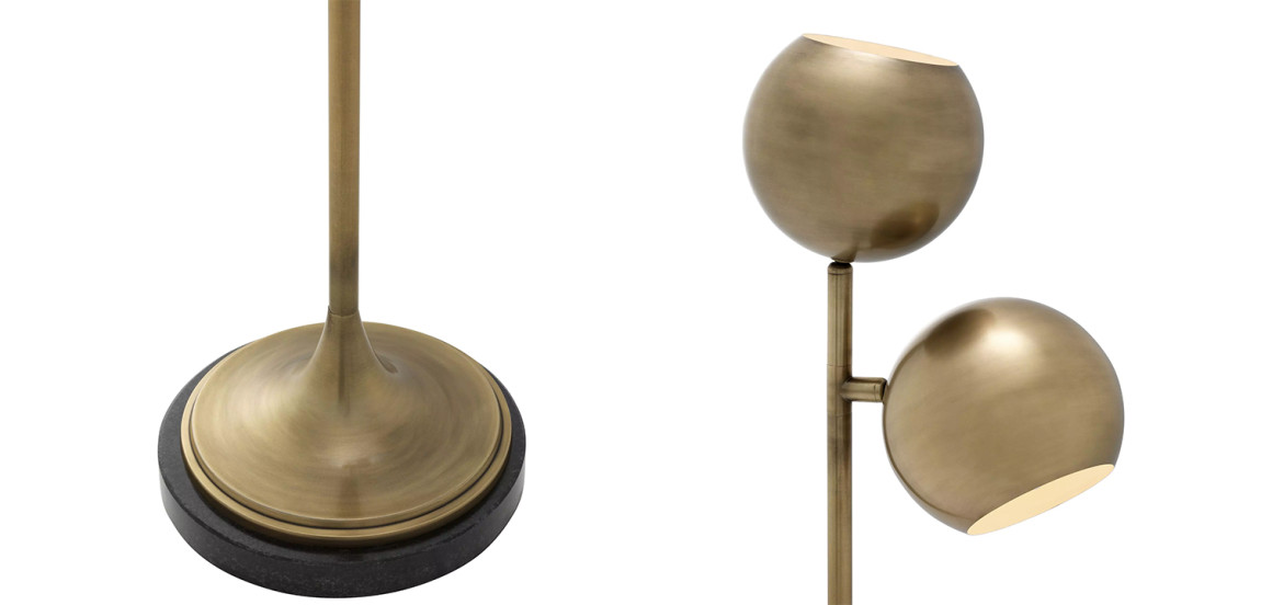 Торшер Eichholtz Floor Lamp Compton Brass