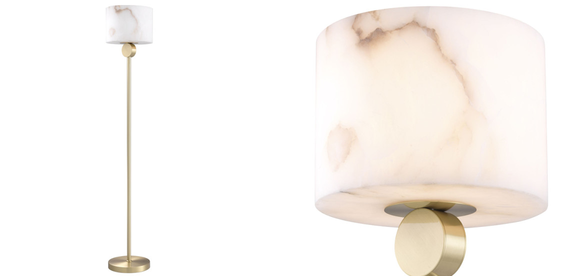 Торшер Eichholtz Floor Lamp Etruscan Brass